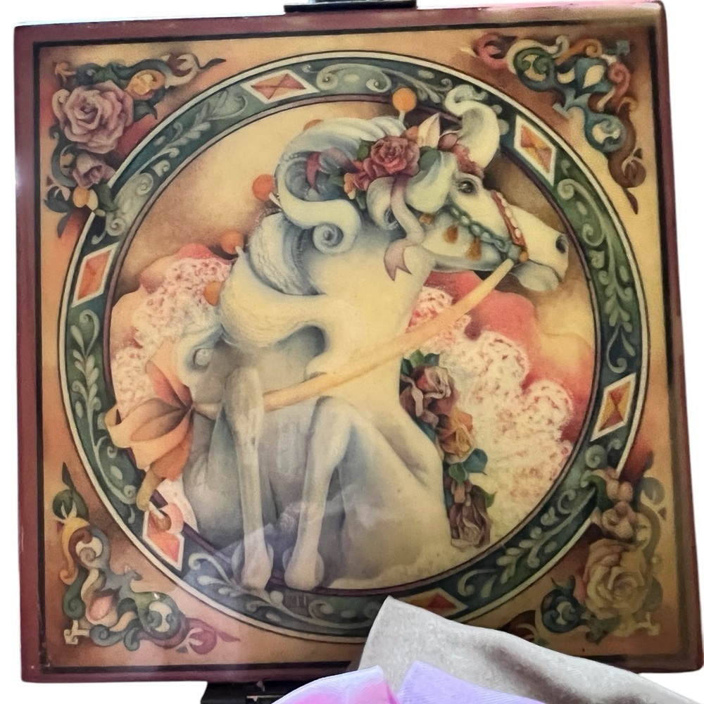 Carousel Horse Musical Jack-in-the-Box - Picture 3 of 13